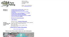 Desktop Screenshot of fynefishing.com